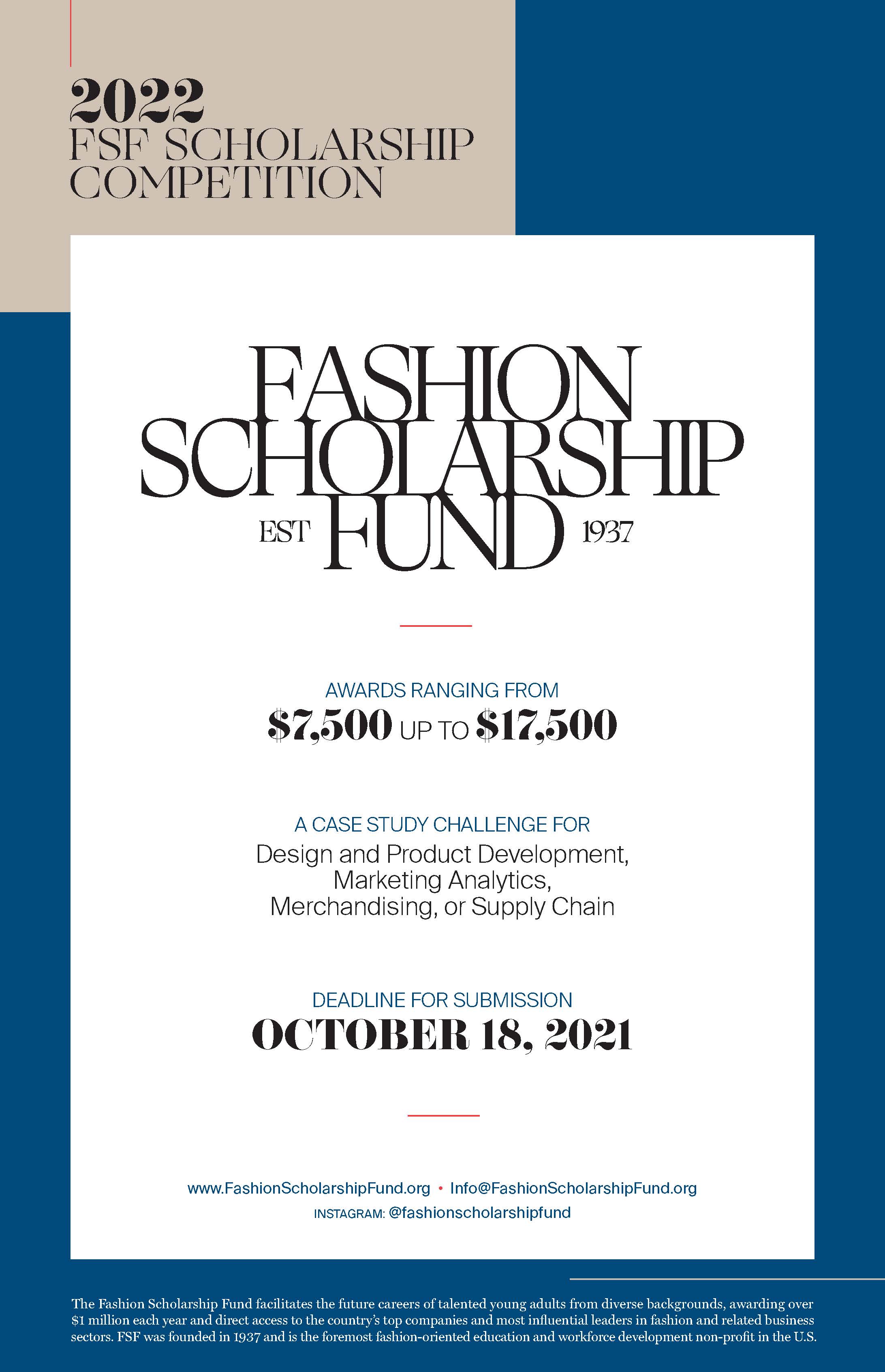 2022 FSF Scholarship Digital Poster 2.5.21